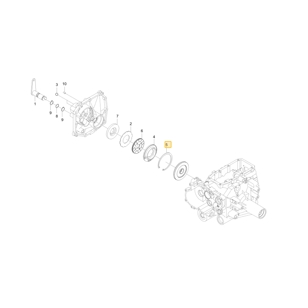 Pierścień zatrzasku KIOTI TB32-0111A