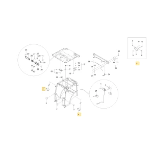 Lampa robocza KIOTI TB35-0075A