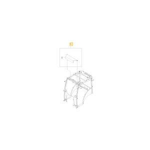 Front Number Plate Kit KIOTI TB36-A0028A
