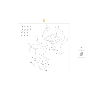 Zestaw Noise Reduction KIOTI TB36-A0032B