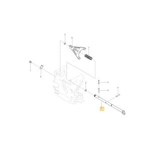 Drążek mechanizmu różnicowego widełek KIOTI TC21-0001A