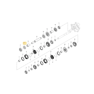 Koło zębate 20 KIOTI TC22-0066A