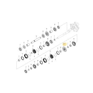 Koło zębate 36 KIOTI TC22-0071C