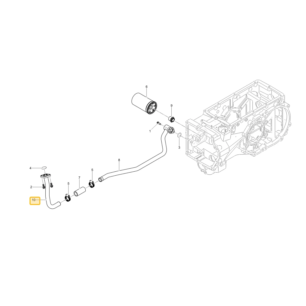 Rura ssąca T3 KIOTI TC24-0008B