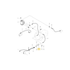 Wspornik węża hydraulicznego KIOTI TC24-0087C