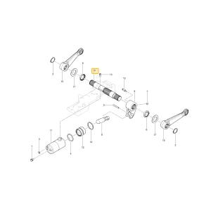 Wał ramienia hydraulicznego KIOTI TC24-0164A