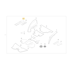Wewnętrzny Material 1 KIOTI TC26-0343A