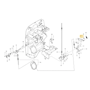 Płyta cięgna łączącego RPM KIOTI TC26-0525F