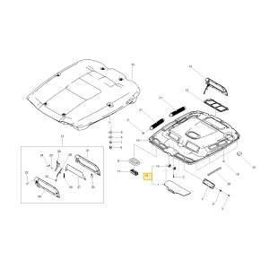 SUNVISOR KIOTI TC26-0591A