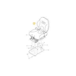 Fotel AU KIOTI TC26-1307C