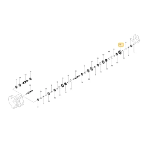 Koło zębate 36 KIOTI TD22-0008A