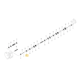 Koło zębate 24 KIOTI TD22-0011A