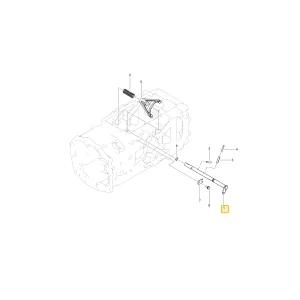 Drążek mechanizmu różnicowego widełek KIOTI TD22-0028A