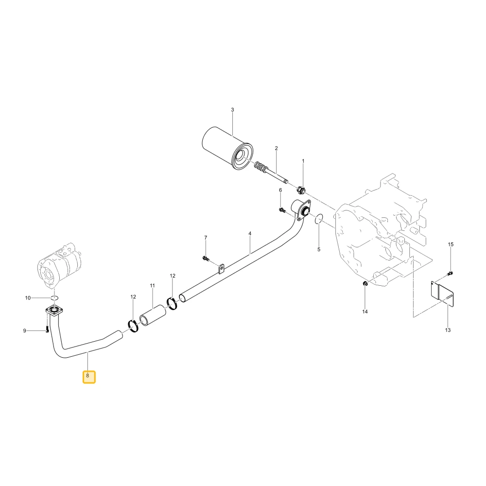 Rura ssąca 2 KIOTI TD24-0038A