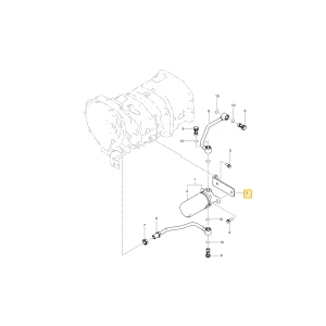 Wspornik filtra HST KIOTI TD24-0048A