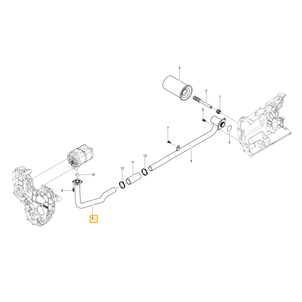 Rura ssąca 2 KIOTI TD24-0128A