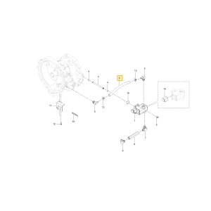 Wąż hydrauliczny spustowy KIOTI TD24-0204A