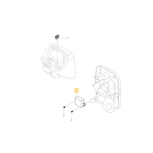 ASSY UNIT, SAFETY CONTROL-TD, S-PTO KIOTI TD25-0123B