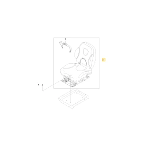Fotel KIOTI TD26-0052A