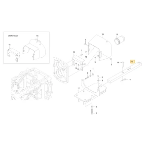 Belka zaczepowa KIOTI TD26-0151A