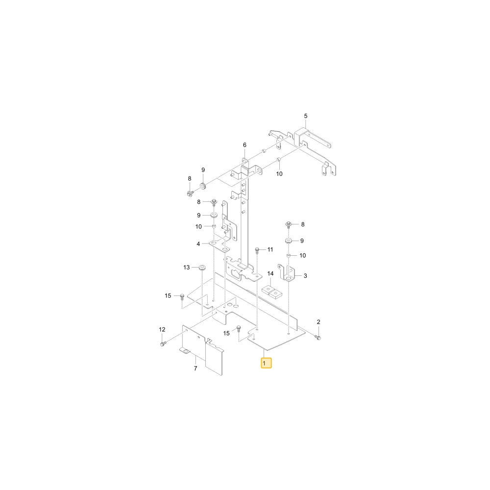 Podpora Aircleaner KIOTI TD26-0174C