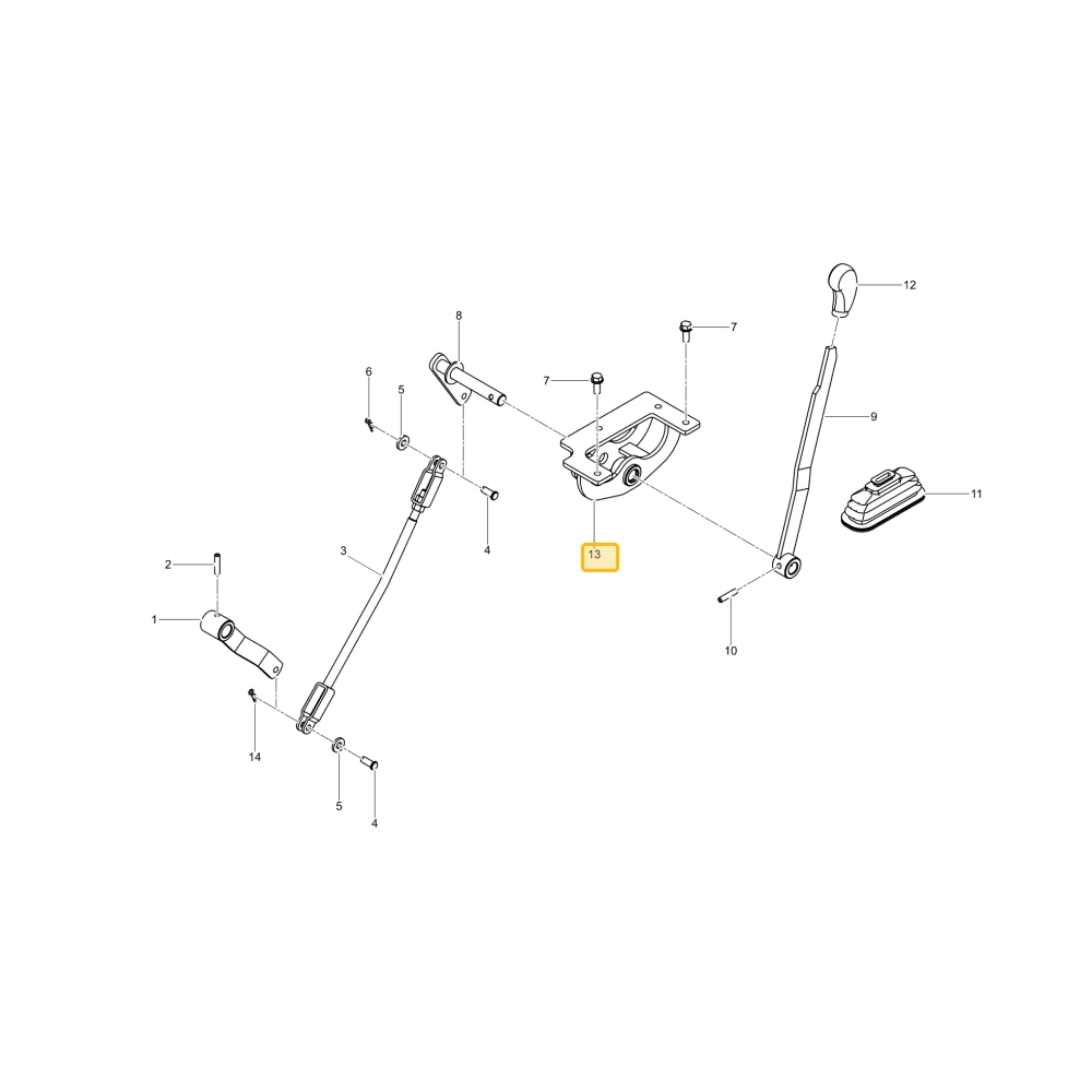 Wspornik 4WD KIOTI TD26-0842A