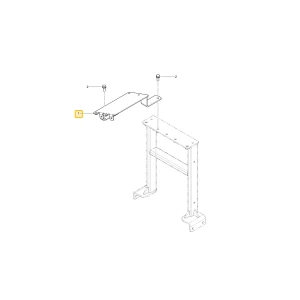 Uchwyt podpory maski ECU KIOTI TD26-0930A
