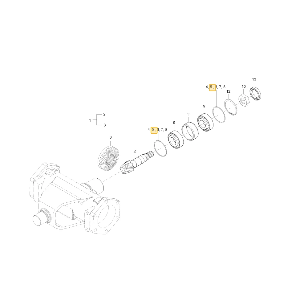 Opaska Cnh KIOTI TE13-0003A
