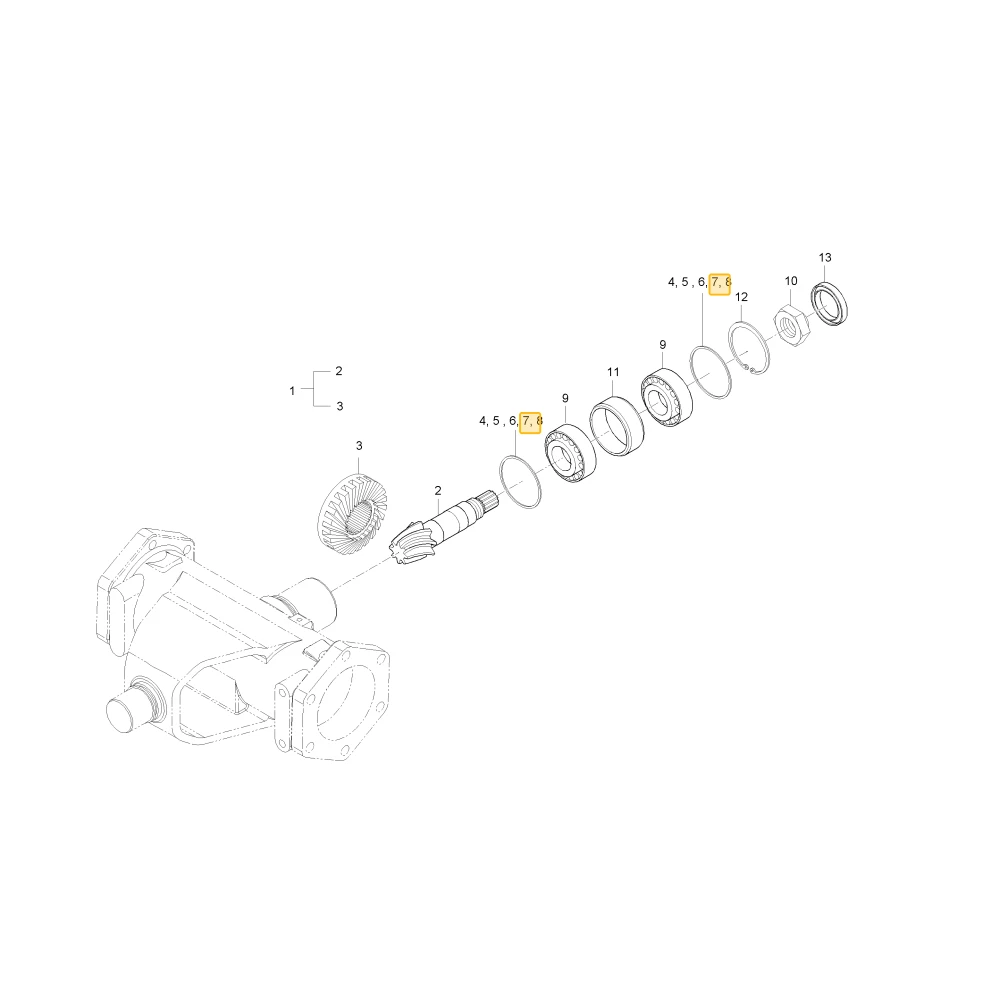 Opaska Cnh KIOTI TE13-0005A