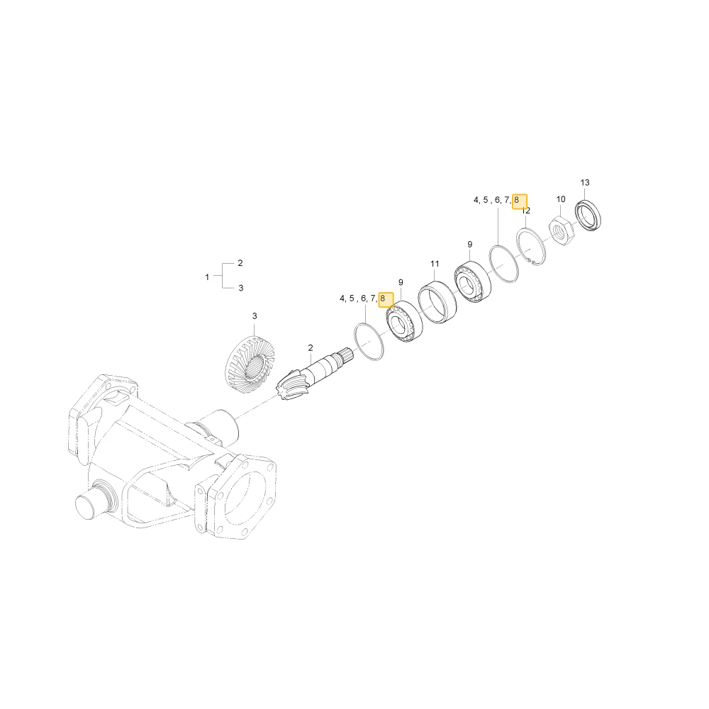 Opaska Cnh KIOTI TE13-0006A
