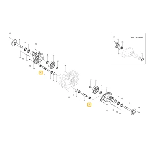 Łożysko kulkowe 6306R KIOTI TF12-0086A