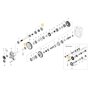 Łożysko kulkowe 6307R KIOTI TF12-0087A