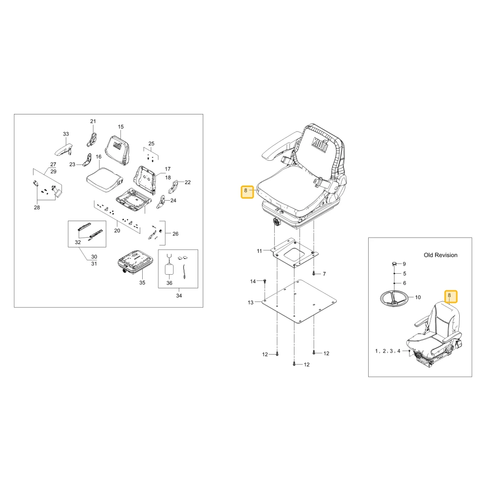 Fotel Us KIOTI TF16-0966A
