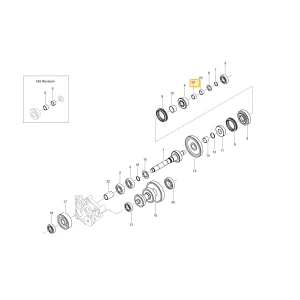 Łożysko igiełkowe KIOTI TF22-0540A