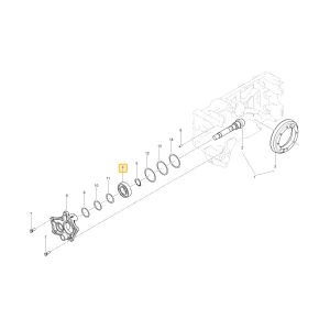 Łożysko kulkowe KIOTI TF23-0025A