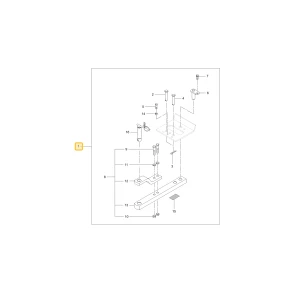 ZACZEP POLOWY DO RX8040 PRO KIOTI TF26-F0022D