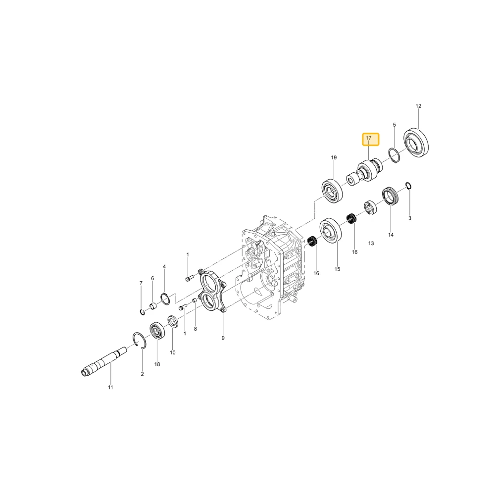 Koło zębate 24 12 KIOTI TG12-0010A