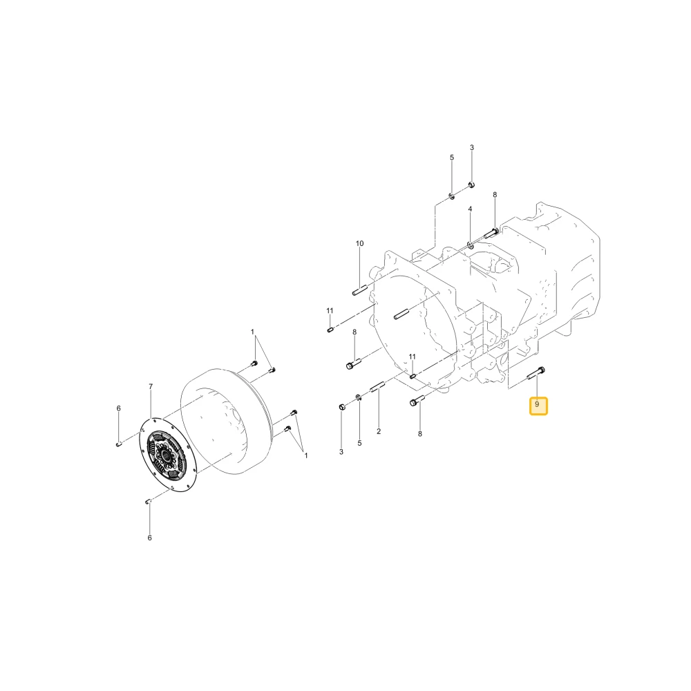 Śruba podkładki M12*1.5 KIOTI TG12-0024A