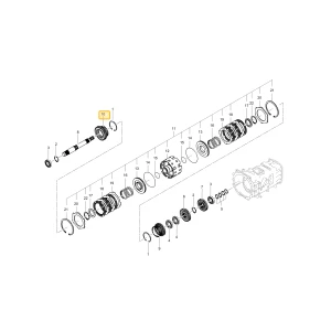 Koło zębate 33 KIOTI TG12-0060A