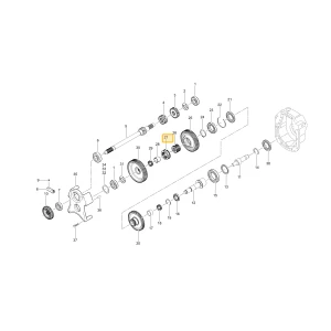 Mechanizm zmiany biegów WOM KIOTI TG12-0248A