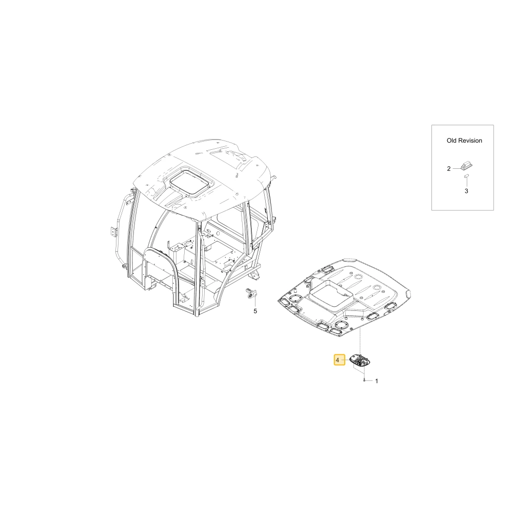 Lampa przestrzeni automatycznej KIOTI TG15-0078A