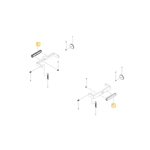 Lampa odblasku bocznego MARKER, KIOTI TG15-0204A