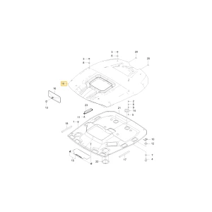 Dach KIOTI TG16-0205BOE