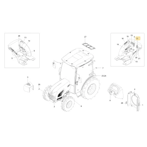 Naklejka EU Emergency Exit KIOTI TG16-0593A