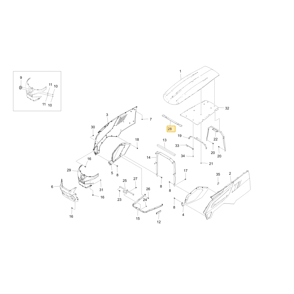 Linka maski KIOTI TG16-1342B