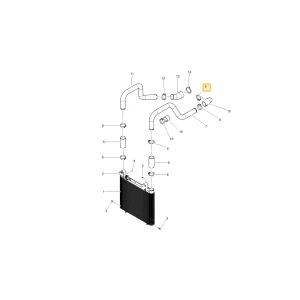 Wąż intercoolera KIOTI TG26-0591A