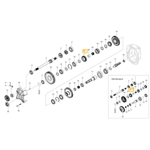 Mechanizm zmiany biegów WOM KIOTI TG32-0202A