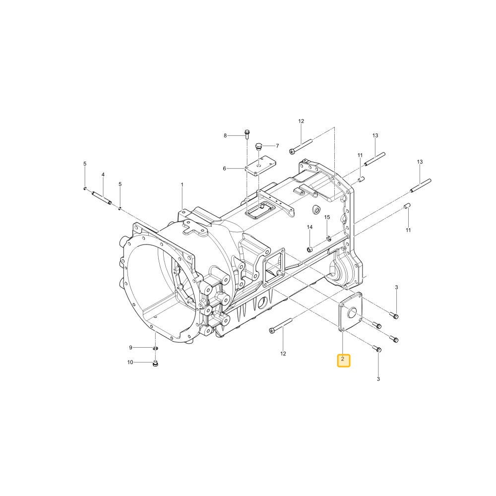 Pokrywa obudowy KIOTI TG32-0274A