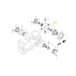 Tylne urządzenie mechanizmu różnicowego KIOTI TG32-0280B