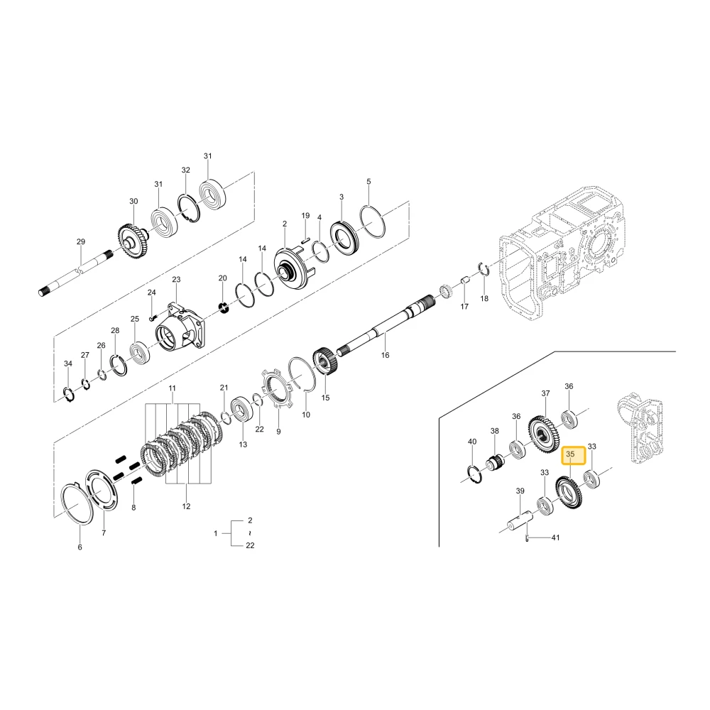 Koło zębate 48 KIOTI TG32-0392A